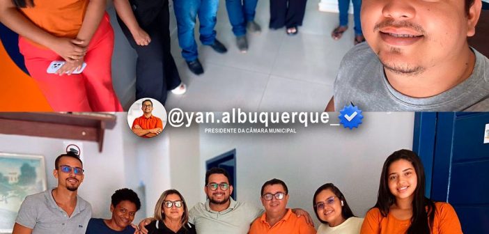 Na manhã desta sexta-feira, 17 de abril de 2026, o vereador presidente Yan Albuquerque se reuniu com os servidores da Câmara Municipal
