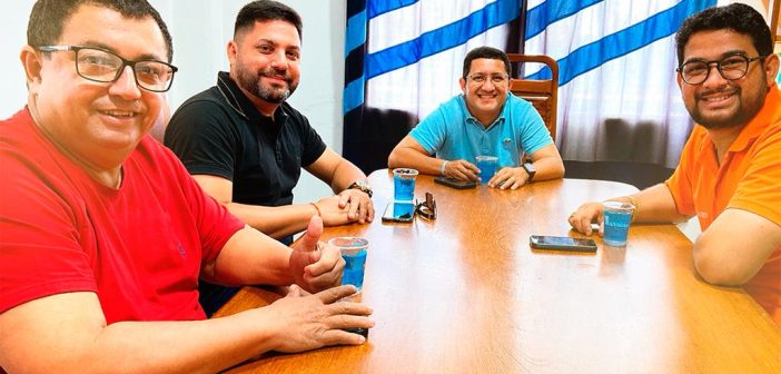 Presidente da Câmara Yan Albuquerque recebe ex-vereador Ado José em encontro de diálogo e fortalecimento de parcerias