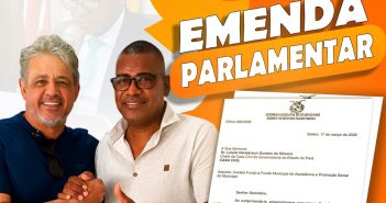 A pedido do Vereador Adenilson Reis, o Deputado Estadual Eraldo Pimenta destinou Emenda Parlamentar no valor de R$ 400 mil ao Fundo Municipal de Assistência Social, fortalecendo as ações de atendimento à população